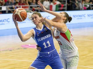 Slovenské basketbalistky zvládli dôležitý duel, zdolali Holandsko