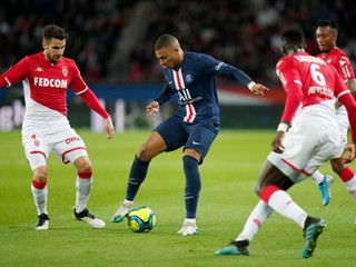 Mbappého góly na body nestačili, Monako predviedlo nečakaný obrat