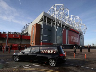 Old Trafford - štadión anglického klubu Manchester United.