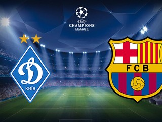 Futbal Dynamo Kyjev - FC Barcelona, Liga majstrov dnes LIVE stream.