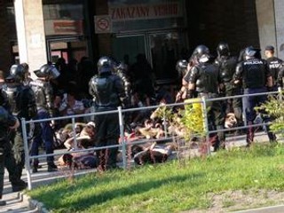 V Žiline pred zápasom s Hajdukom zasahovali policajti