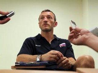 Tréner slovenskej volejbalovej reprezentácie Emanuele Zanini.