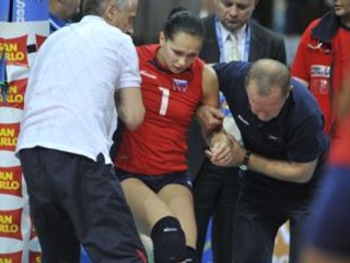 Zranená Daniela Rojková