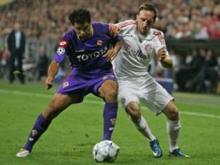 Franck Ribéry v drese Bayernu Mníchov.