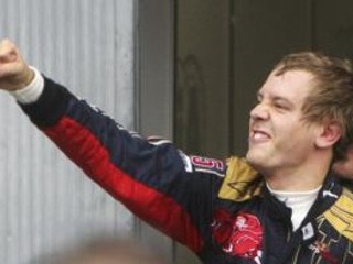 Sebastian Vettel dokázal po prvýkrát v kariére vyhrať Veľkú cenu.