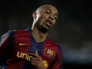 Thierry Henry je stále v Barcelone nespokojný.