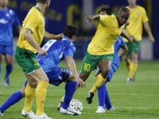 Adauto (vpravo v žltom) zabezpečil slovenskému tímu postup.