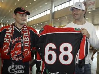 Jaromír Jágr je momentálne najväčšou hviezdou ruskej KHL.