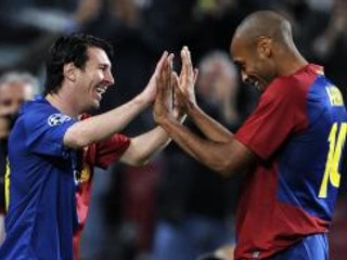 Podľa Thierryho Henryho by mal získať Zlatú loptu jeho spoluhráč Lionel Messi.