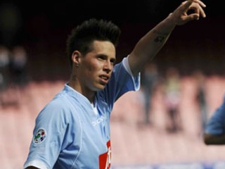 Marek Hamšík v drese talianskeho Neapolu.