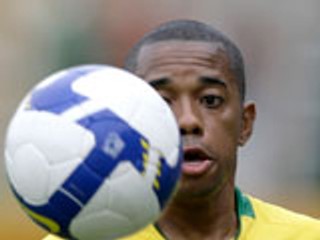 Útočník Realu Madrid Robinho.