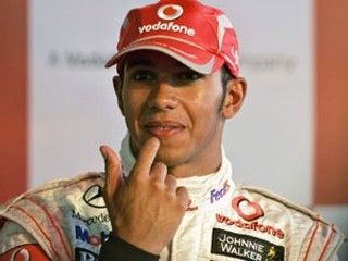 Lewis Hamilton.