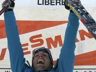 Jean Marc Gaillard na stupni víťazov
