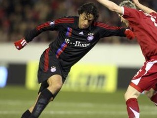 Luca Toni v drese Bayernu Mníchov