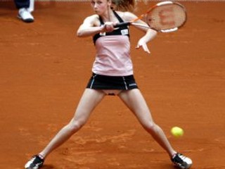 Magdaléna Rybáriková počas súboja Pohára federácie Česko - Slovensko.