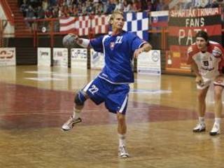 Martin Straňovský v drese slovenskej reprezentácie.
