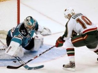 Marián Gáborík svoj samostatný nájazd v stretnutí so San Jose nepremenil.