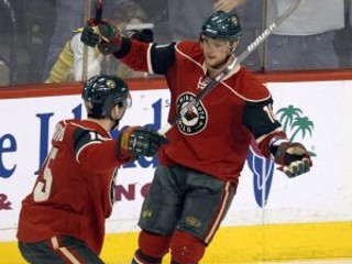 Marián Gáborík (vpravo)