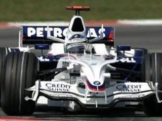 Nick Heidfeld počas tretieho tréningu na Veľkú cenu Španielska.