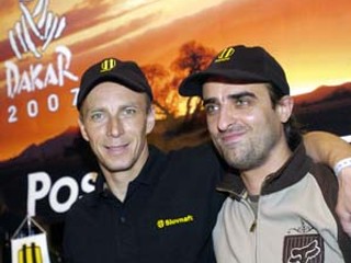 Jaroslav Katriňák (vľavo) a Ivan Jakeš sa pripravujú na 30. ročník Rely Dakar.