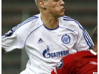 Martin Škrtel v drese Zenitu Petrohrad.