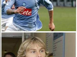 Pavel Nedvěd (dole) by rád videl Mareka Hamšíka v drese turínskeho Juventusu.