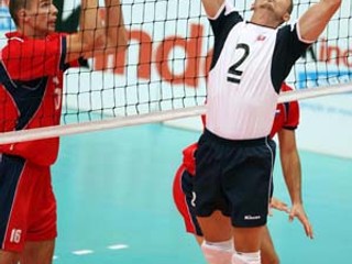 Michal Masný (vpravo) sa stal najlepším nahrávačom víkendo­vého Final Four Európskej ligy v Portugalsku.