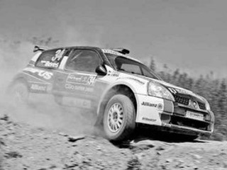 Jozef Béreš so spolujazdcom Petrom Starým na trati portugalskej rely.