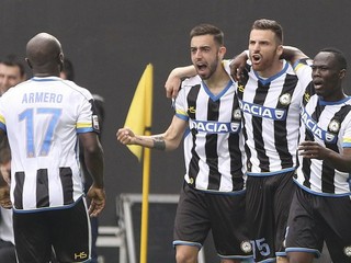 Futbalisti Udinese triumfovali.