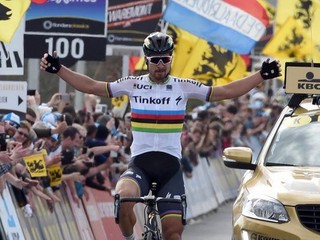 Pozrite si, ako v tíme Tinkoff oslavovali víťazstvo Petra Sagana