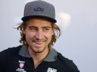 Cieľ ja triumf Petra Sagana.