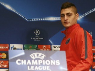 Marco Verratti chýba v zostave už niekoľko týždňov a nehral ani v prvom zápase štvrťfinále Ligy majstrov.