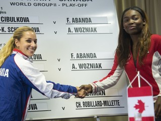 Zápas Slovensko - Kanada otvoria Cibulková s Abandovou