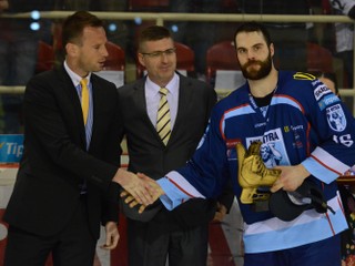 Najužitočnejším hráčom play off je Nitran Laliberté, získal Zlatú korčuľu