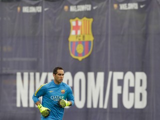 Claudio Bravo chytá všetky zápasy v španielskej lige.