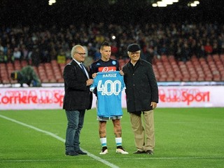 Klubové legendy ocenili Hamšíka za štyristo zápasov v Neapole