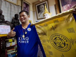Aj v Thajsku oslavujú titul Leicesteru City.