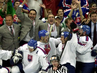 Slovensko sa pred štrnástimi rokmi tešilo z titulu majstra sveta v hokeji. 