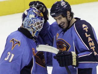 Valábik hrával v NHL v tíme dnes už neexistujúcej Atlanty Thrashers.