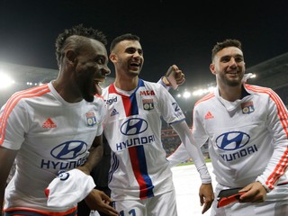 Lyončania doslova "rozobrali" svojho súpera z Monaca.