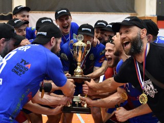 Najlepšie volejbalové družstvo na Slovensku v sezóne 2015/16.