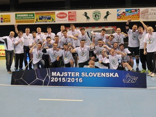 Hádzanári Prešova sú desiaty raz za sebou majstrami Slovenska.