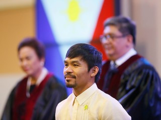 Manny Pacquiao sa stal senátorom.