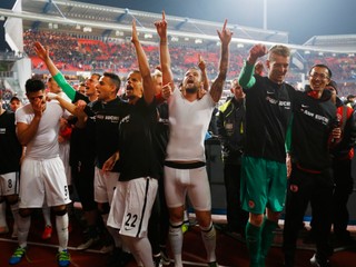 Frankfurt vyhral v Norimbergu a zachránil sa v Bundeslige