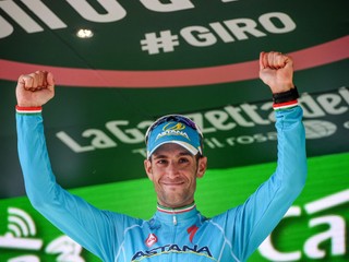 V 20. etape Gira triumfoval Taaramäe, Nibali získal ružový dres