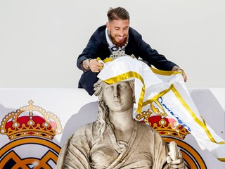 Kapitán Realu Madrid Sergio Ramos.