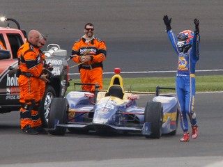 Radosť víťazného Alexandra Rossiho.