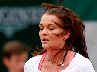 Agnieszka Radwaňská bola po prehre poriadne rozladená.