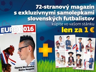 72-stranový magazín nájdete v stánkoch len za 1 €.