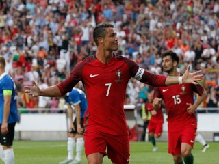 Portugalci sa naladili na EURO triumfom nad Estónskom 7:0